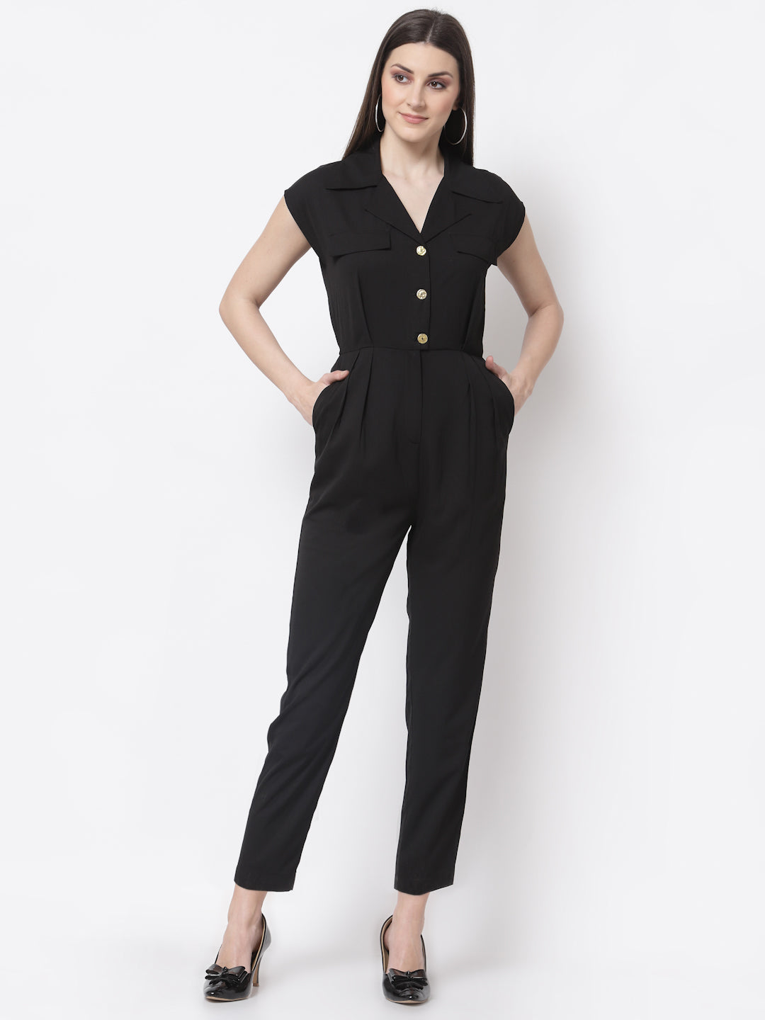 Black Formal Jumpsuit