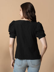 Black Pearl Chain Top
