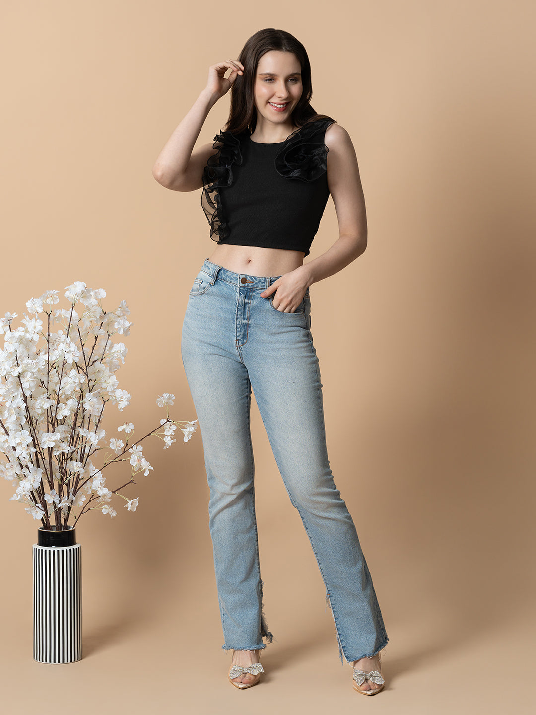 Black Rose Top