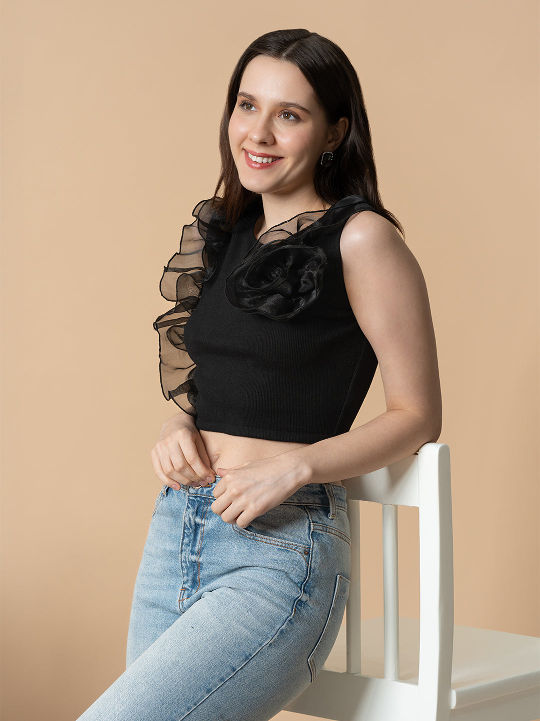 Black Rose Top