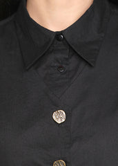 Black Waistcoat Dress