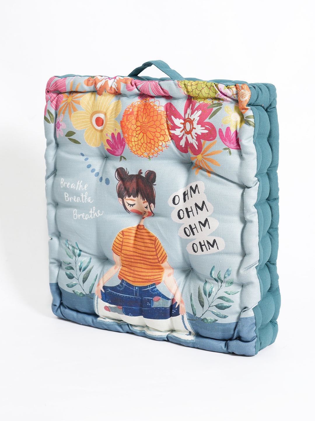 Meditate Digitally Printed Floor Cushion