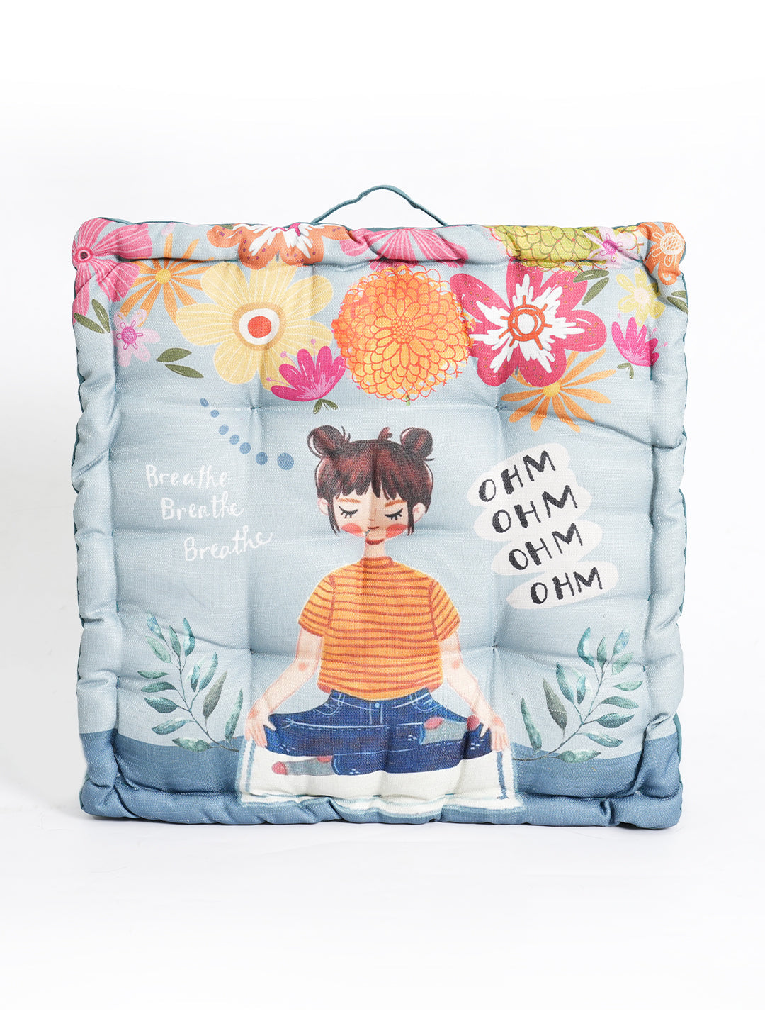 Meditate Digitally Printed Floor Cushion