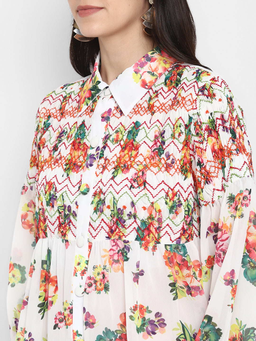 Bright Floral Top