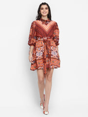 Boho Printed Dress