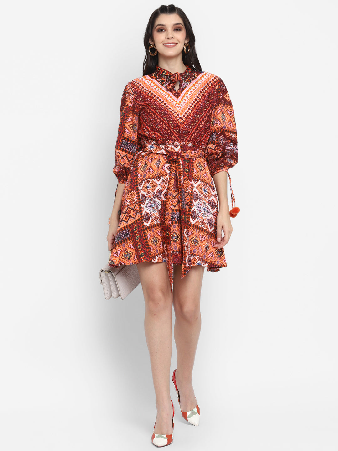 Boho Printed Dress