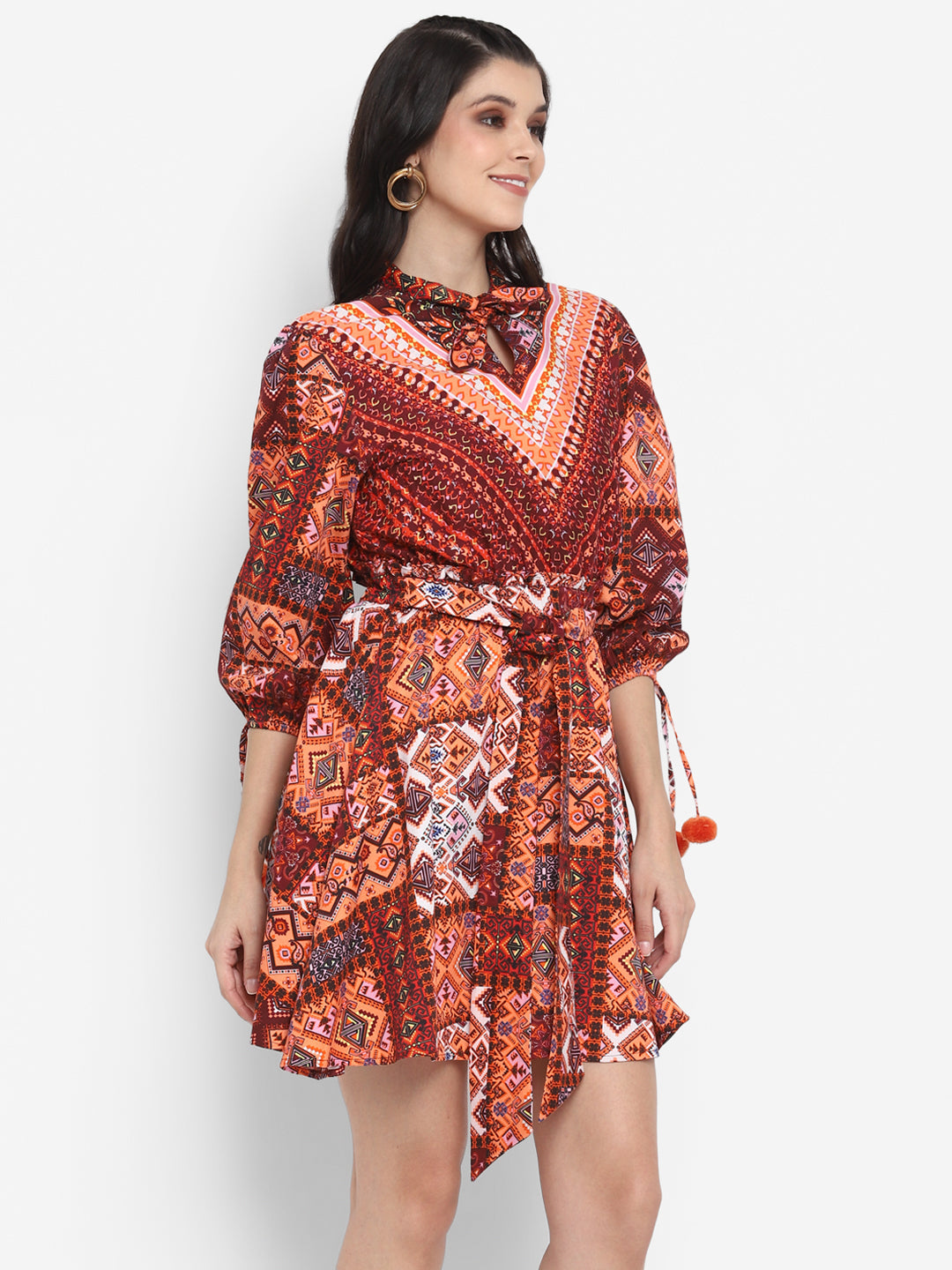 Boho Printed Dress