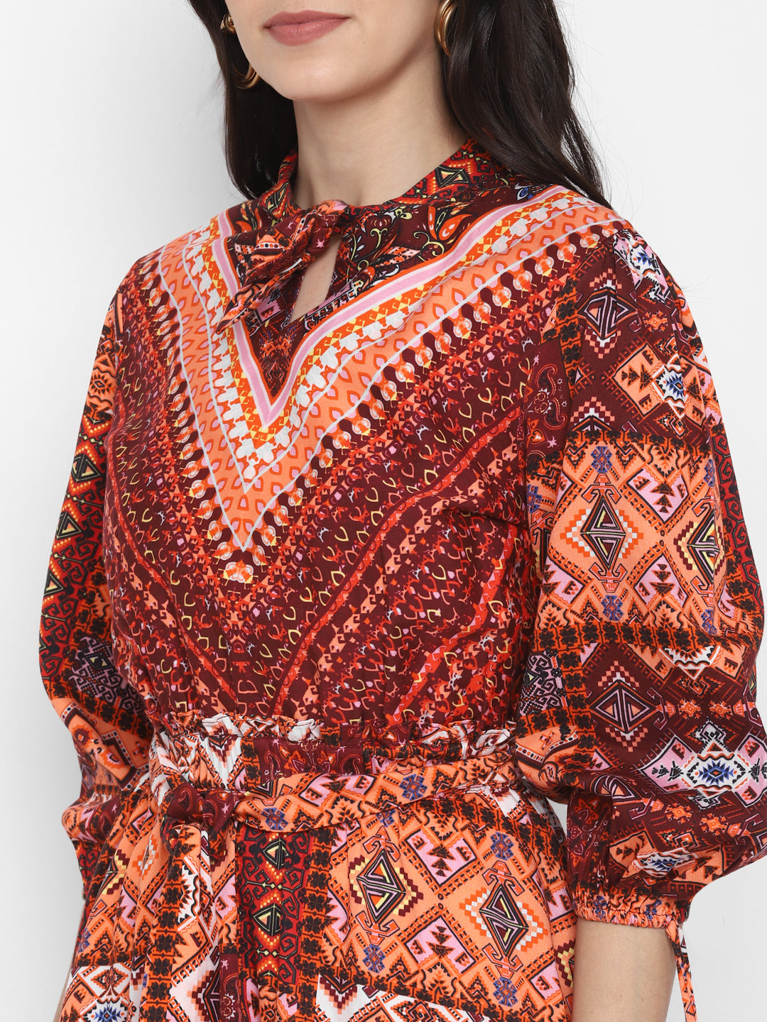 Boho Printed Dress