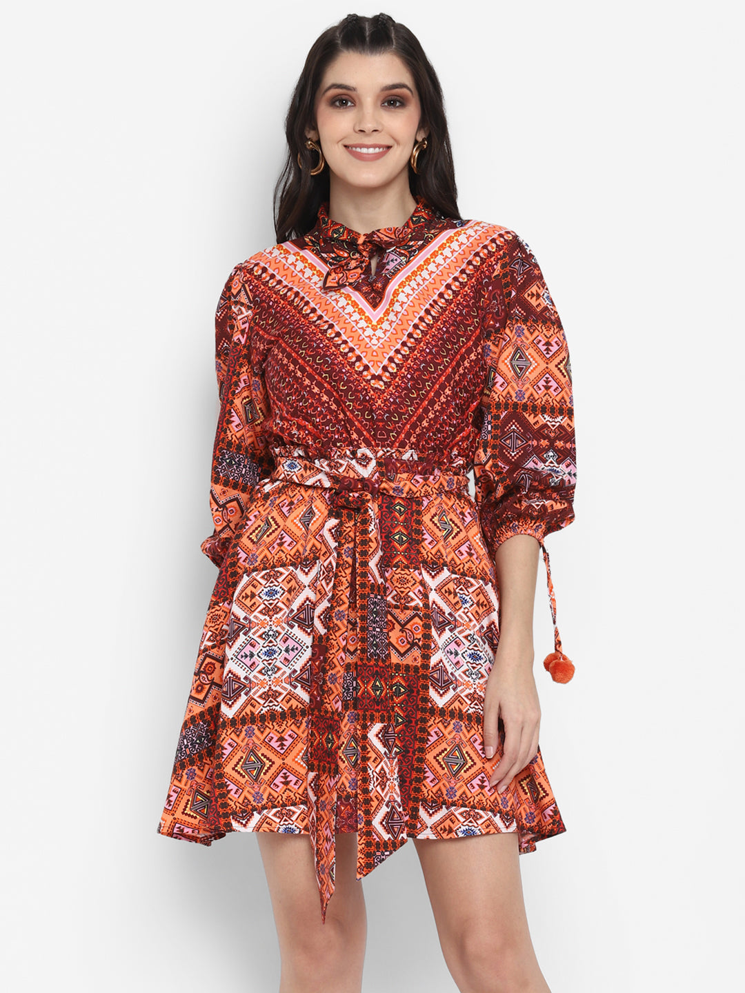 Boho Printed Dress