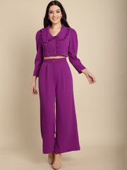 Crinkled Fabric Co-ord Sets