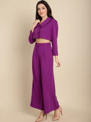 Crinkled Fabric Co-ord Sets
