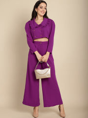 Crinkled Fabric Co-ord Sets