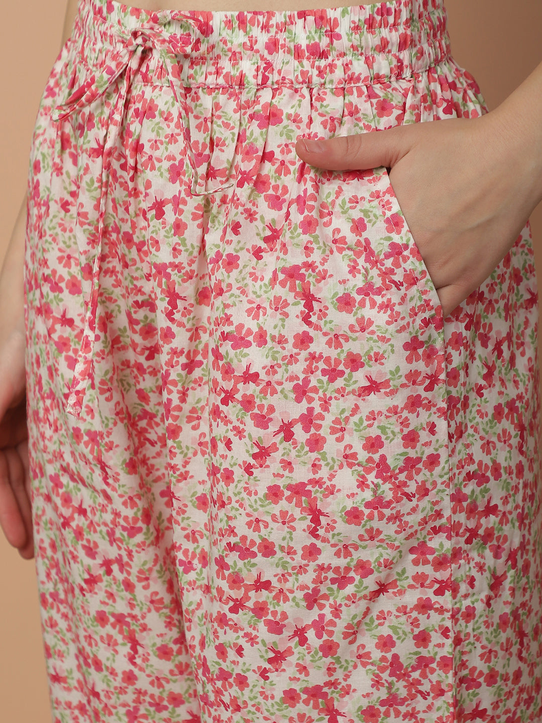 Ditsy Pink Floral Pyjama Set