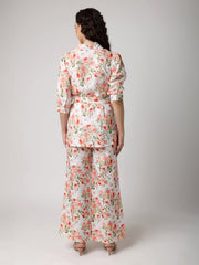 Floral Co-Ord Set with Belt