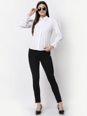 Forward Cold Shoulder Shirt