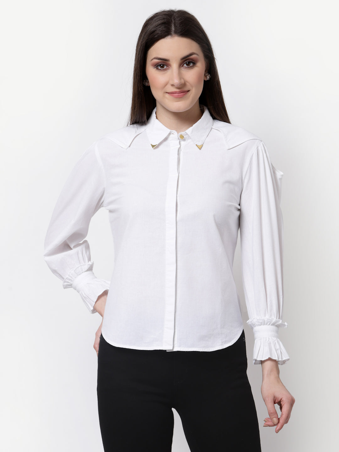 Forward Cold Shoulder Shirt