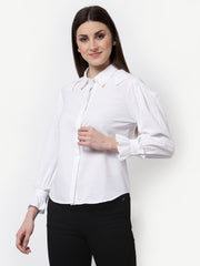 Forward Cold Shoulder Shirt