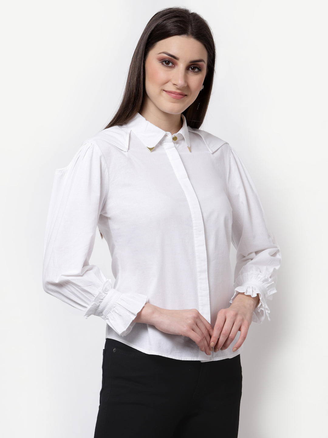 Forward Cold Shoulder Shirt