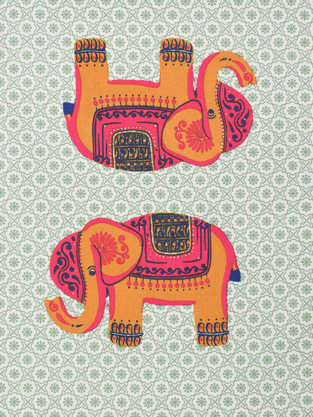 Gaja Cotton Printed 4/6 Seater Table Runner