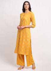 Geo-Floral Tassel Kurti
