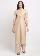 Grid Foil Kurti