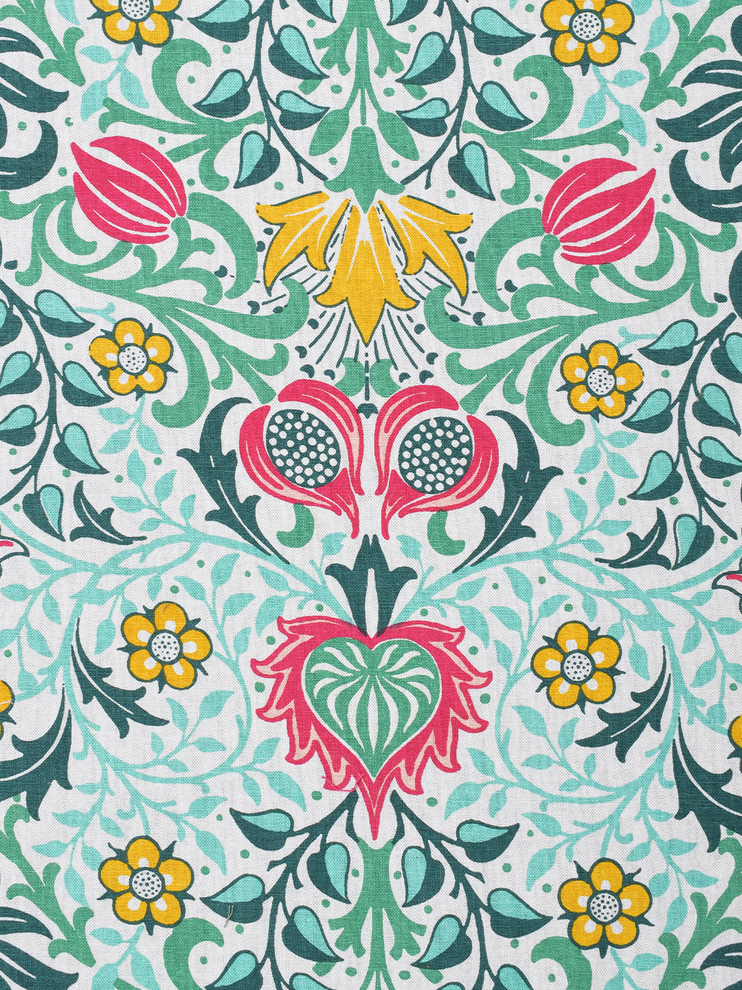 Isla Cotton Printed 4/6 Seater Table Runner