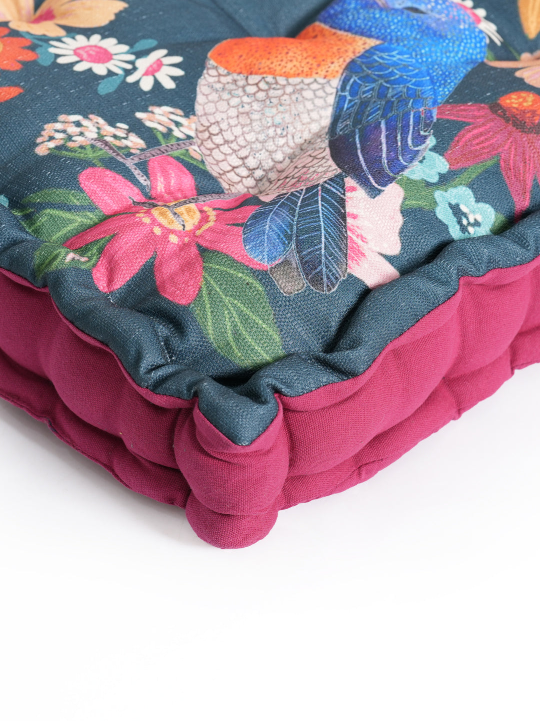 Nightingale Digitally Printed Floor Cushion