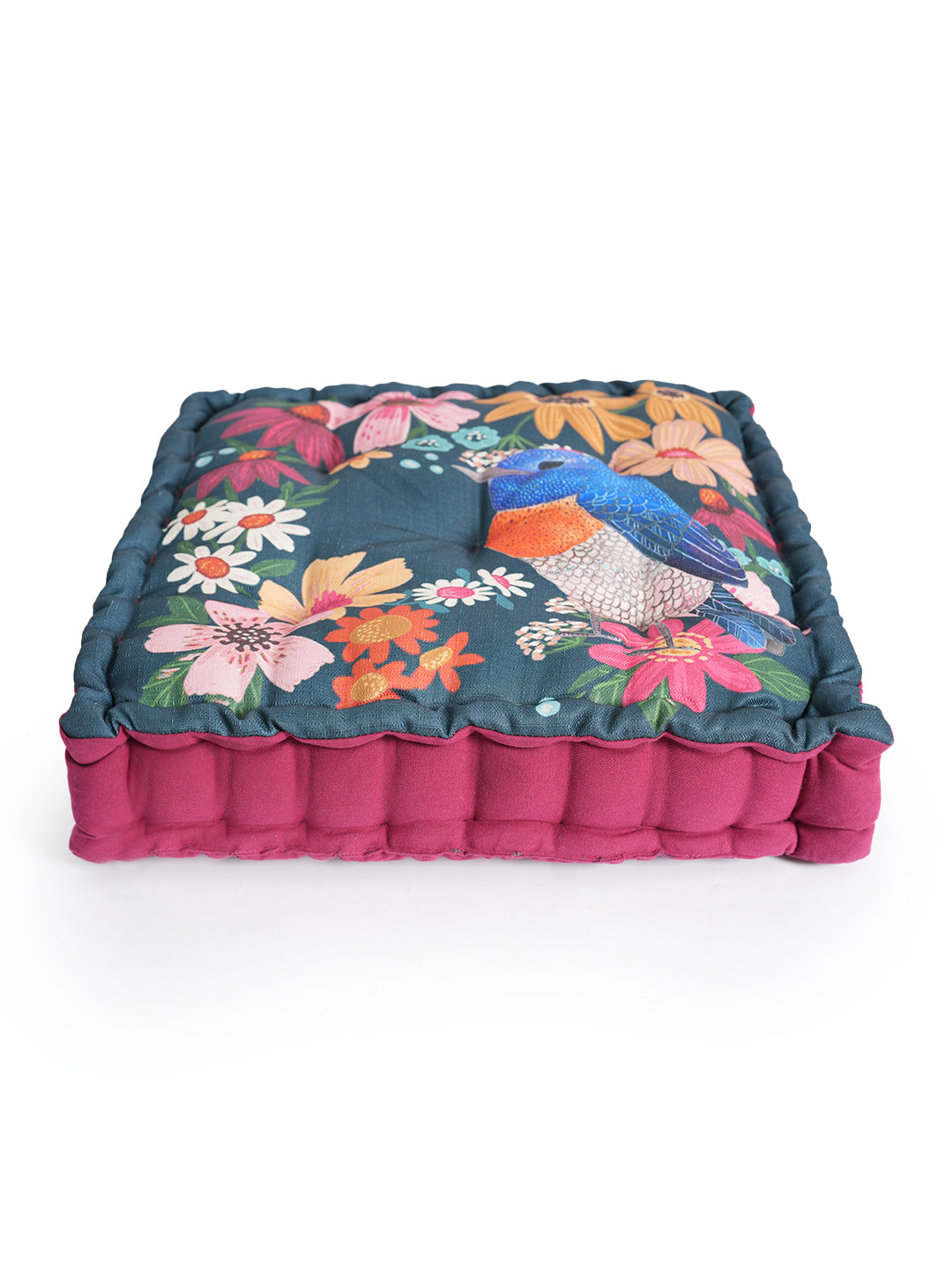 Nightingale Digitally Printed Floor Cushion
