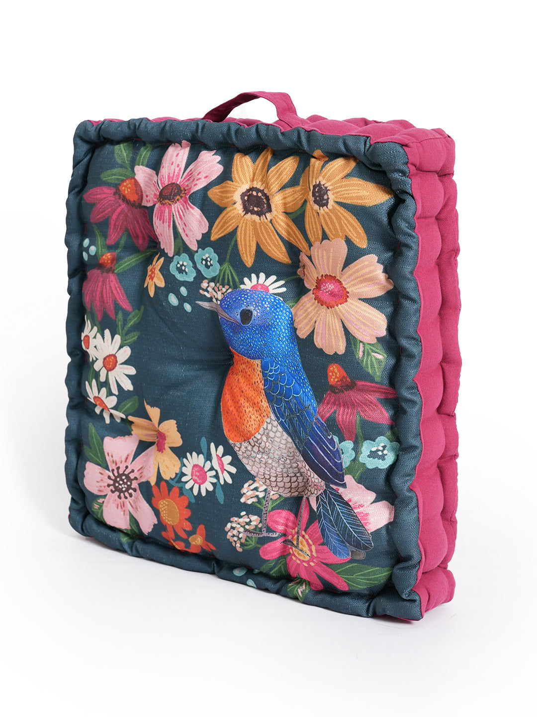 Nightingale Digitally Printed Floor Cushion