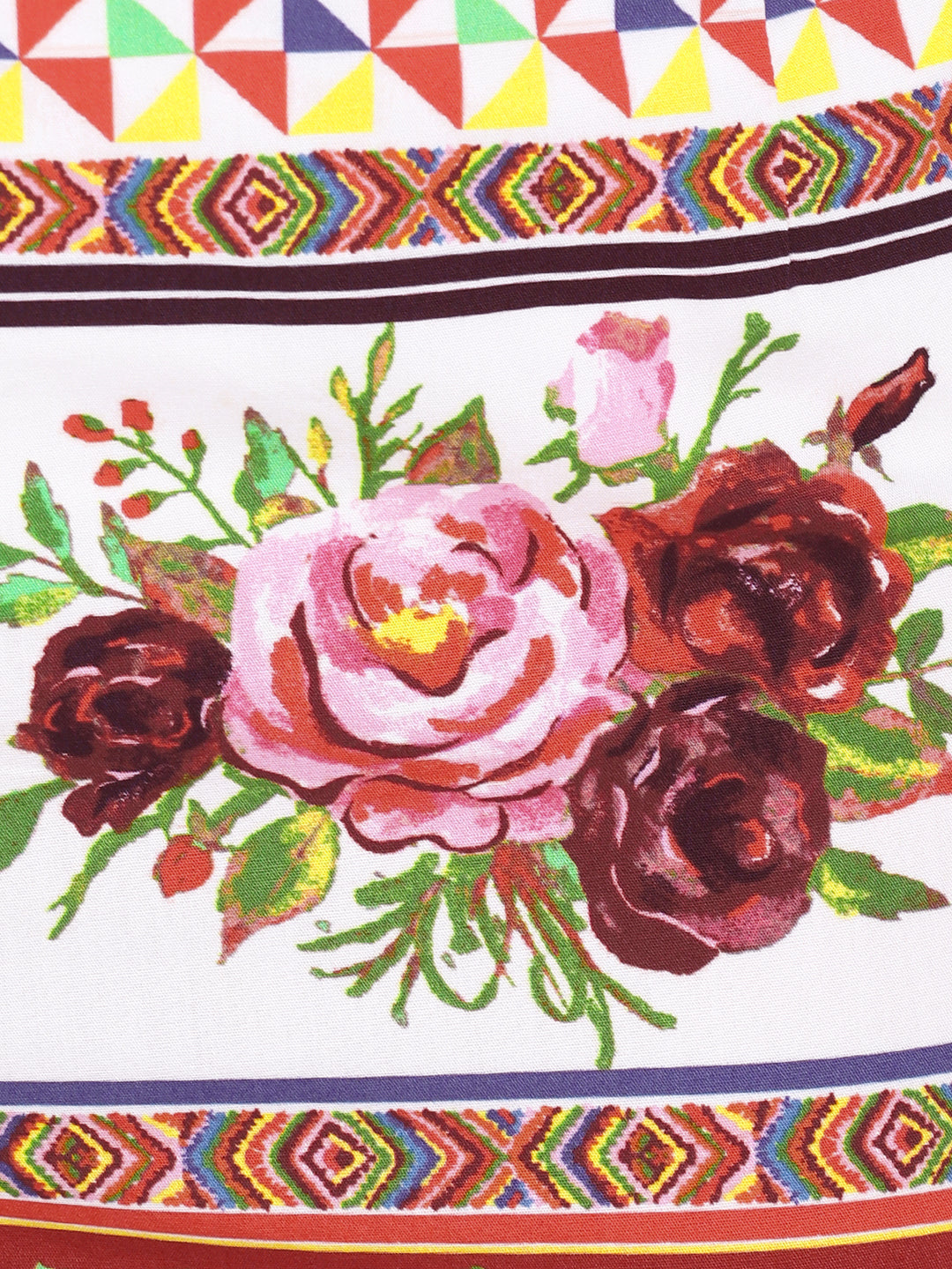 Multi-Coloured Floral Set