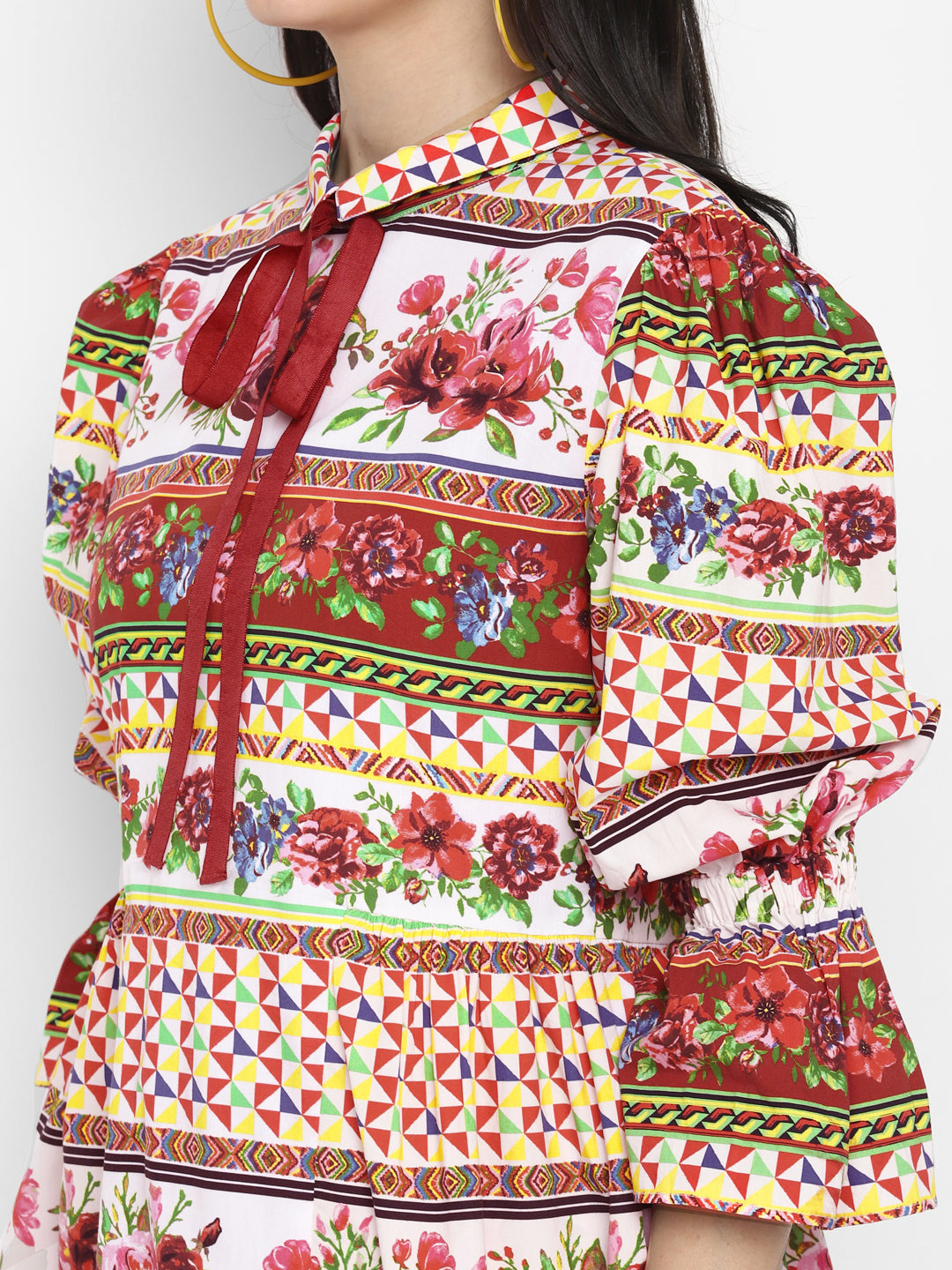 Multi-Coloured Floral Set