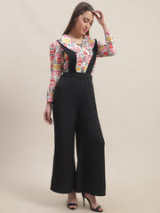 Multicoloured Printed Shirt With Pant Co-Ord Set