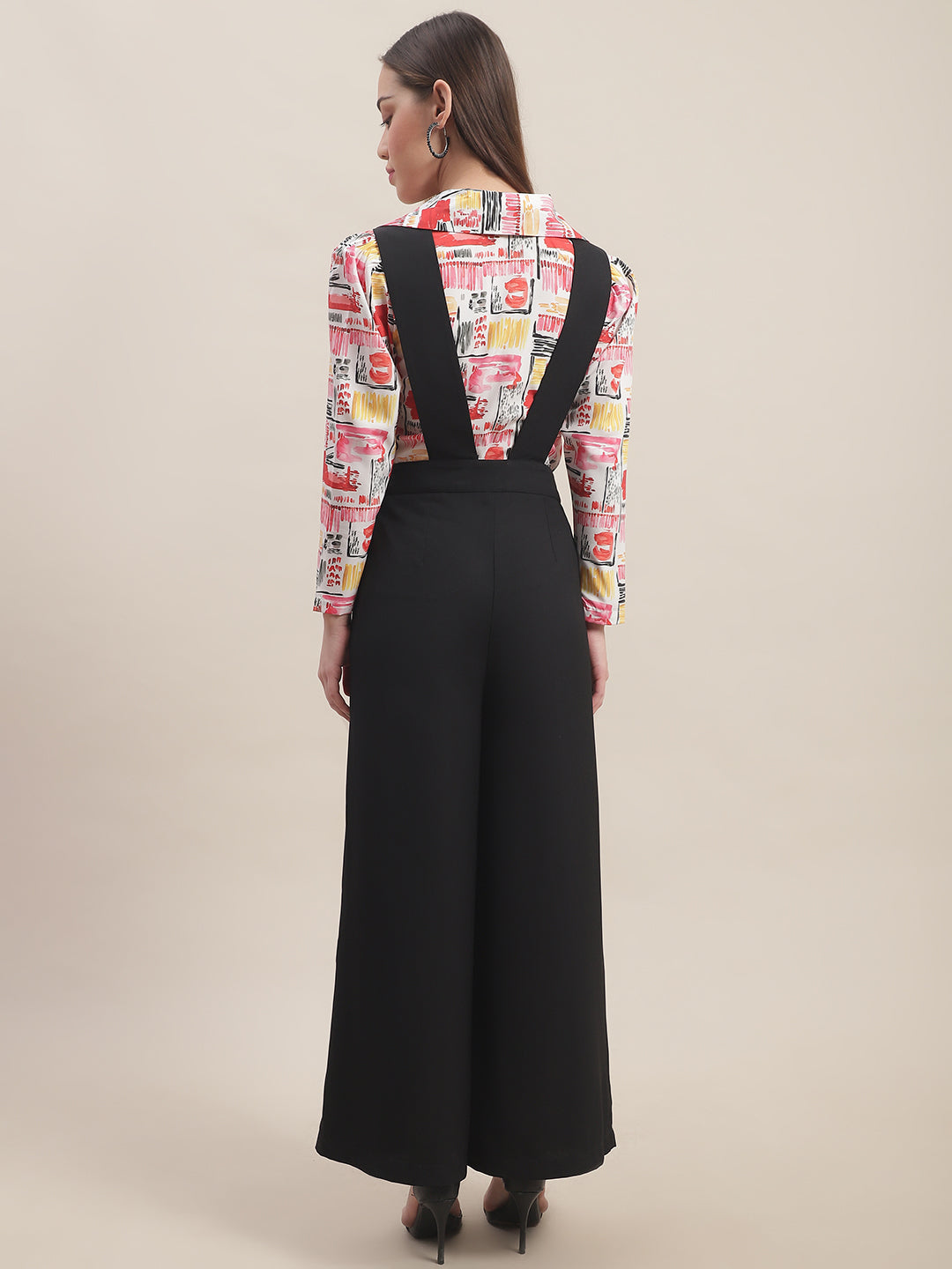 Multicoloured Printed Shirt With Pant Co-Ord Set