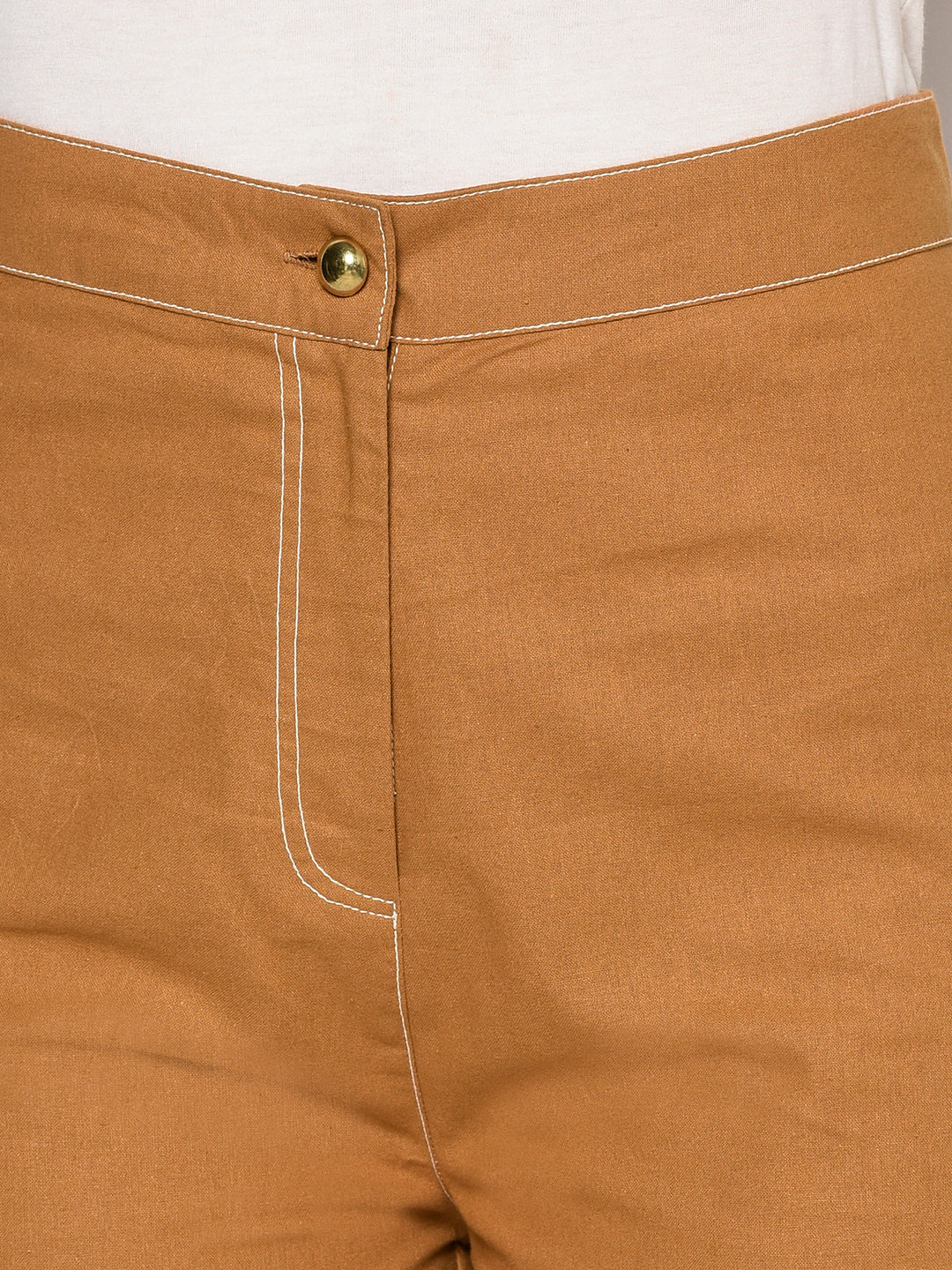 Mustard Set In Contrast Thread