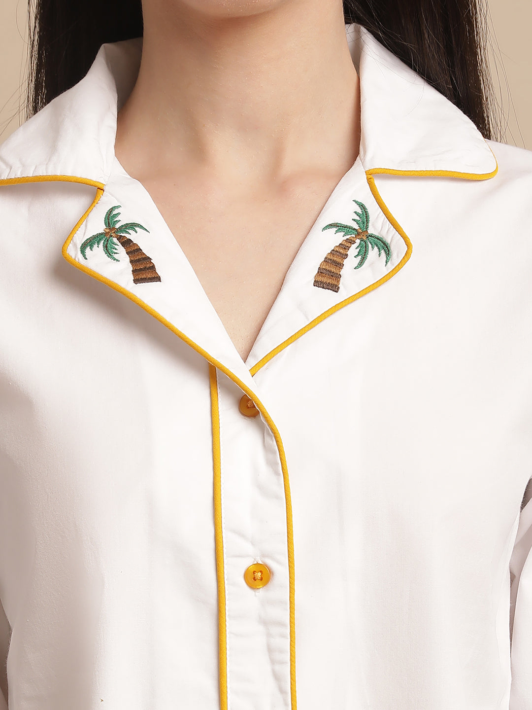 NightSuit With Stripe Printed Lower