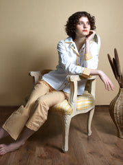 NightSuit With Stripe Printed Lower