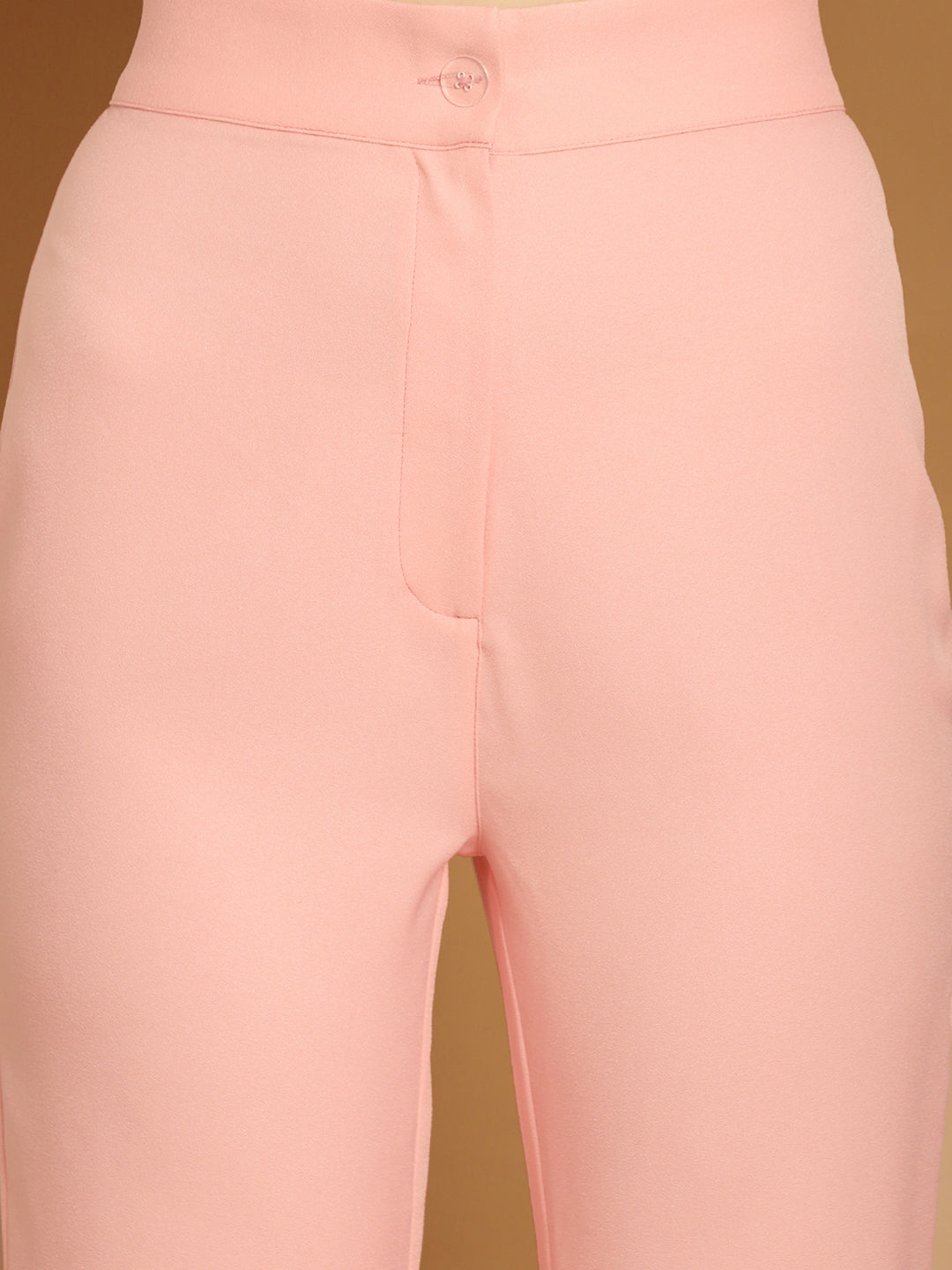 Organza Ruffled Crop Top with Trouser