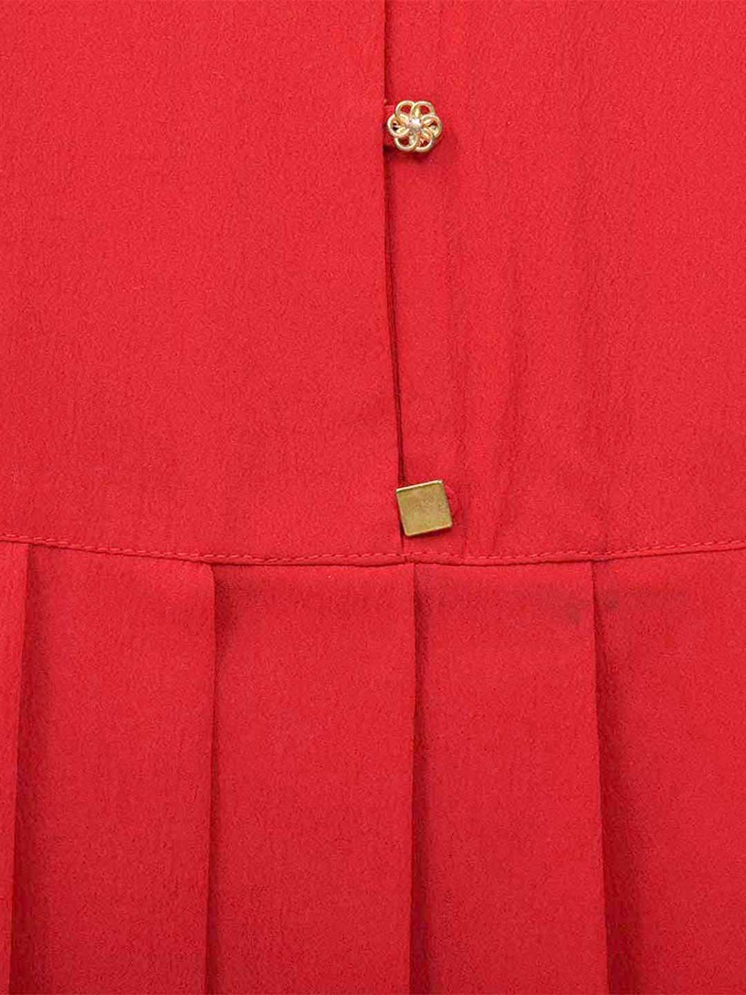 Peplum Top With Braided Belt