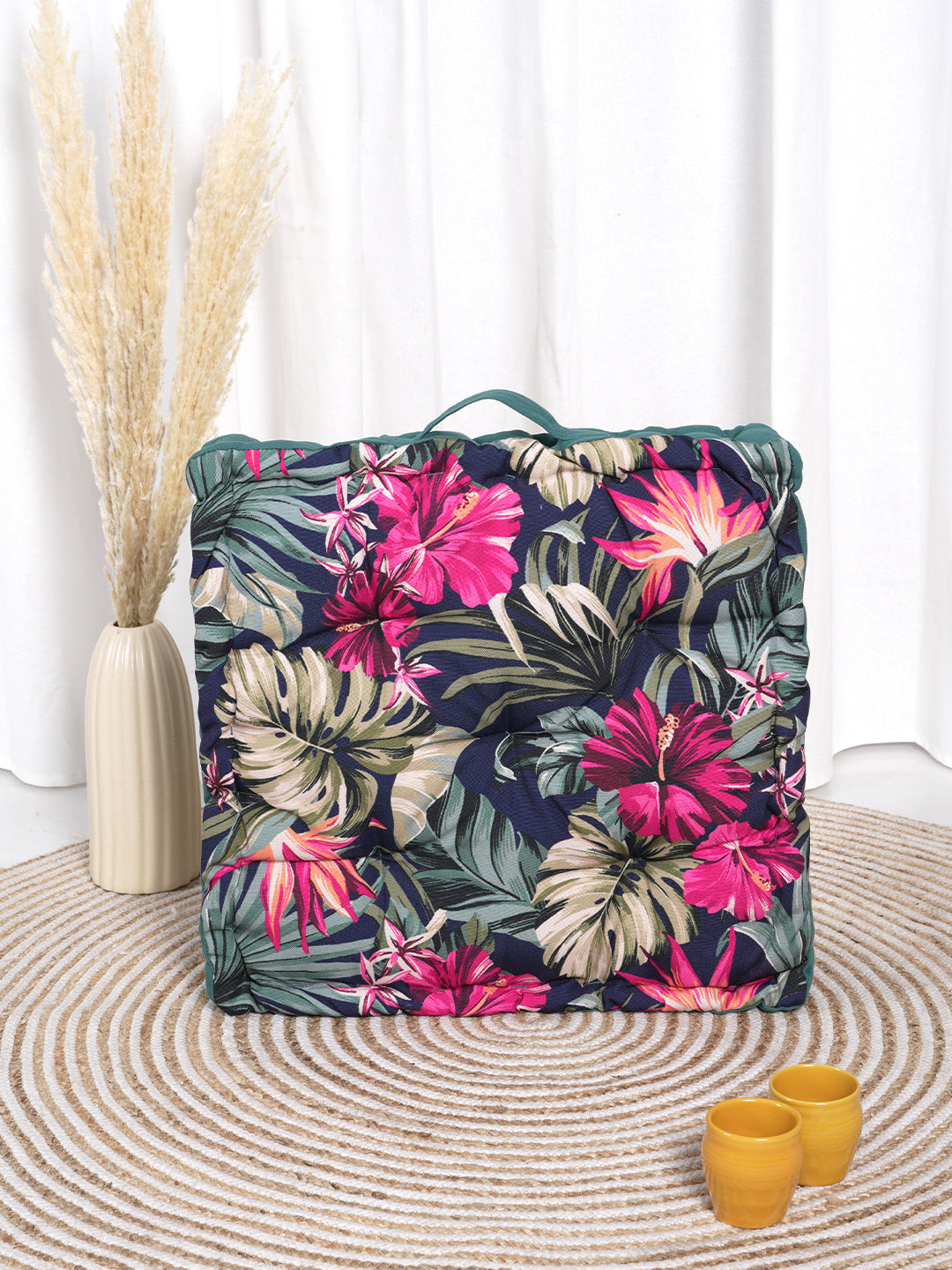 Roselle Digitally Printed Floor Cushion