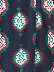 Scarf Printed Tier Dress