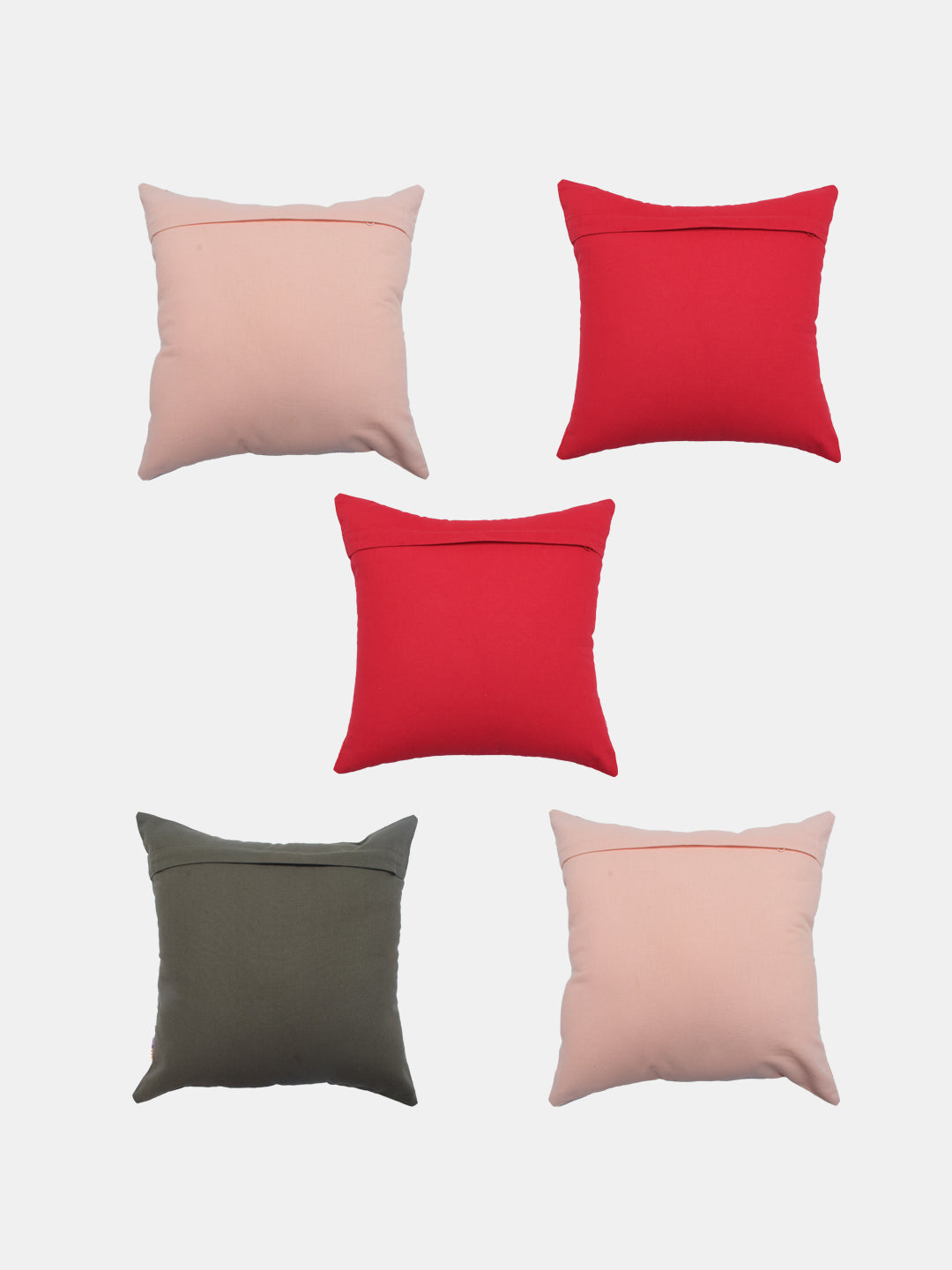 Set of 5 Minty Garden Cushion Cover Set