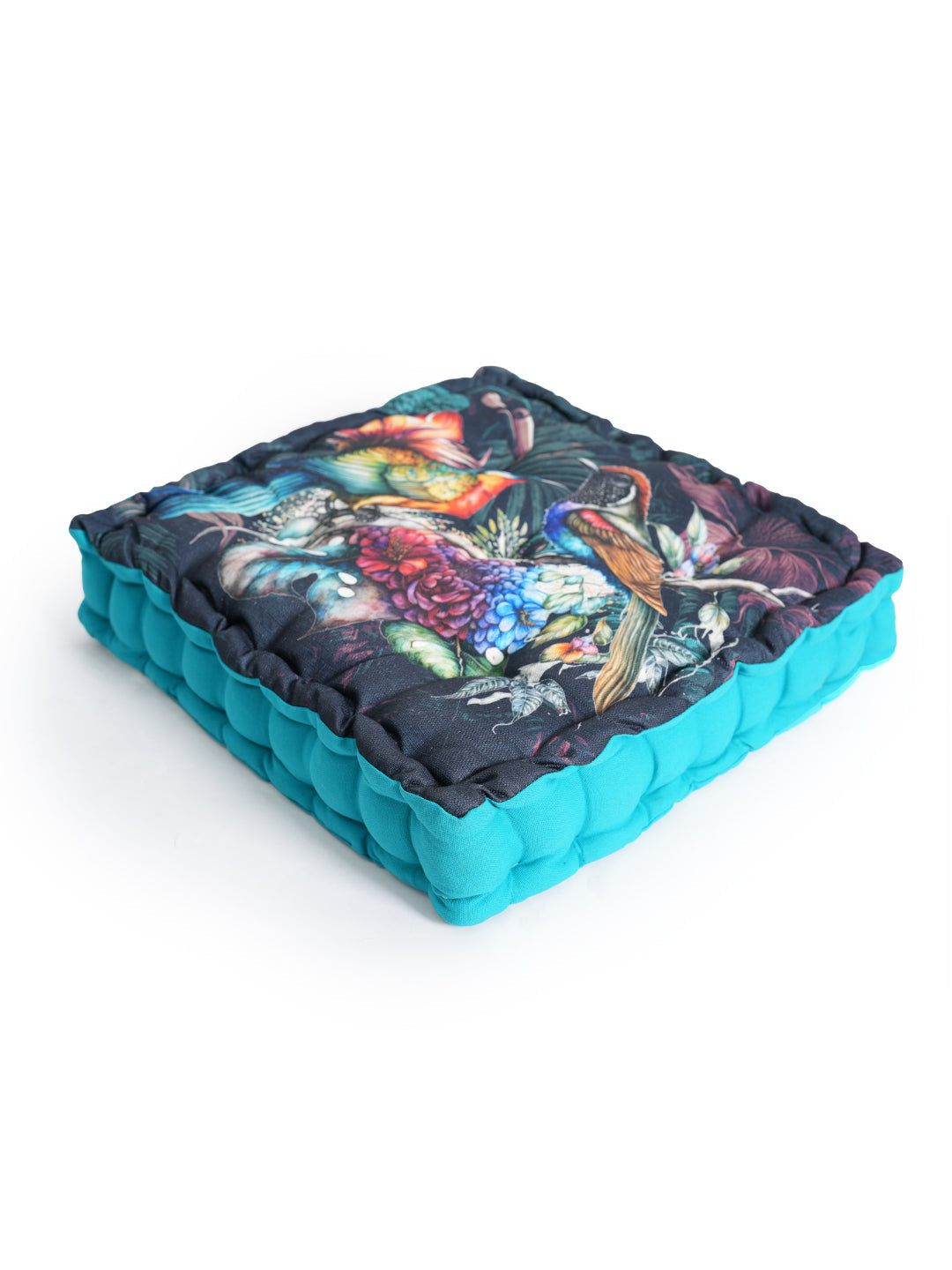 Birdhouse Digitally Printed Floor Cushion