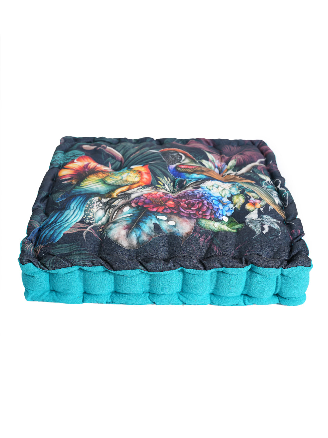 Birdhouse Digitally Printed Floor Cushion