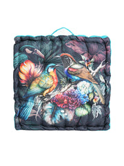 Birdhouse Digitally Printed Floor Cushion