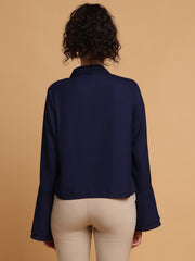 Blue Bell Sleeves Shirt