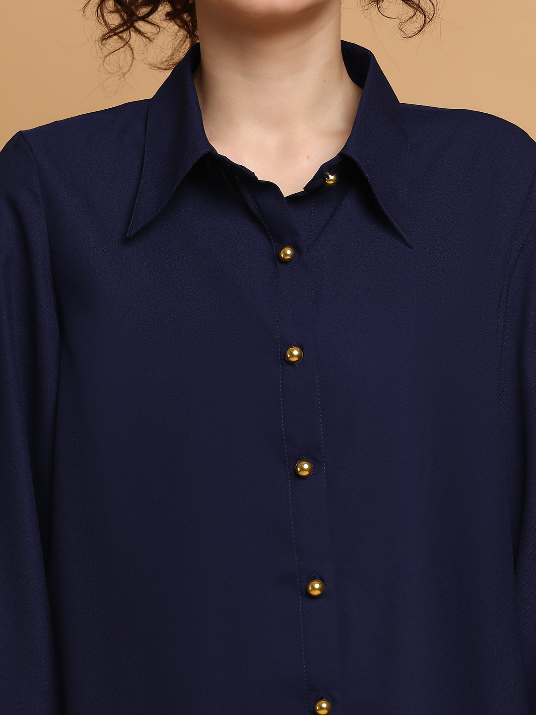 Blue Bell Sleeves Shirt