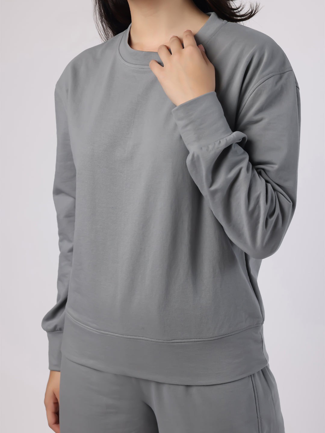 Grey Sweatshirt And Trousers