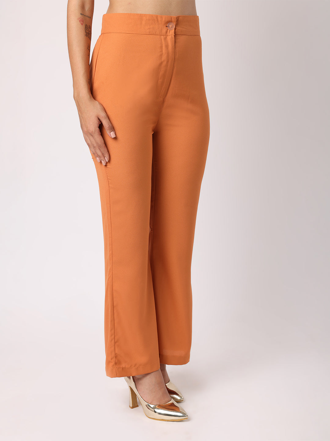 One- Shoulder Top With Trousers