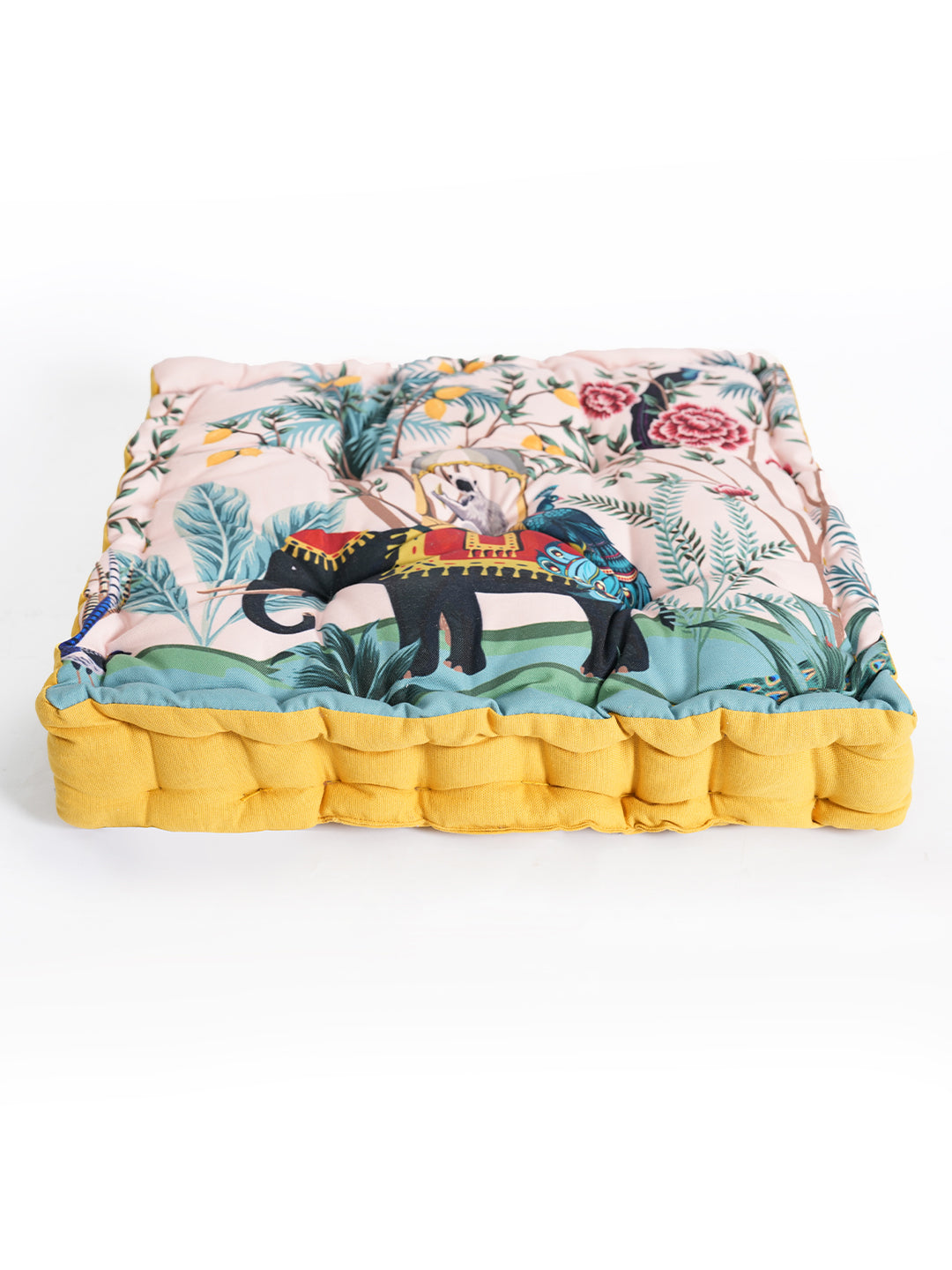 Jungle Safari Digitally Printed Floor Cushion