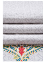 Rounak 100% Cotton Multicoloured 4/6 Seater Table Runner